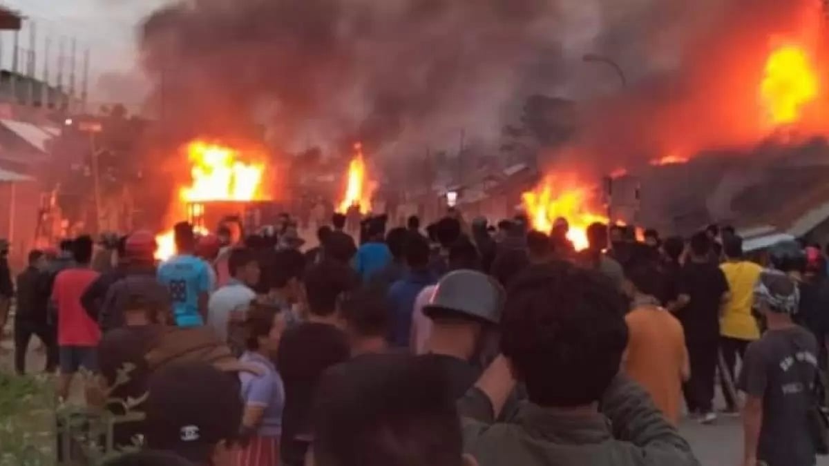 Representational Image: Violence erupted in Manipur. - null