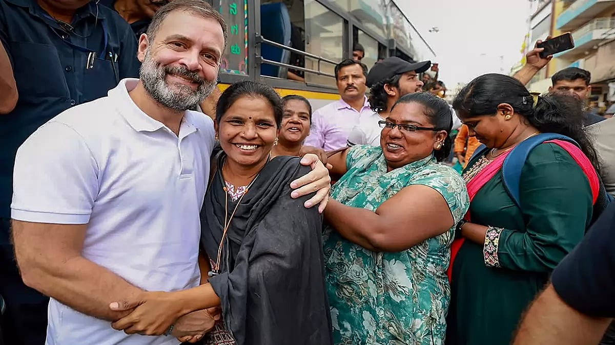 Rahul Gandhi in Bengaluru