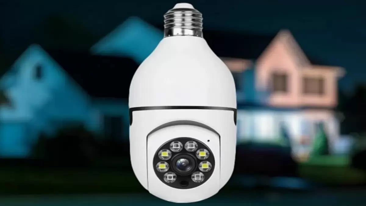 Light Socket Security Camera 
