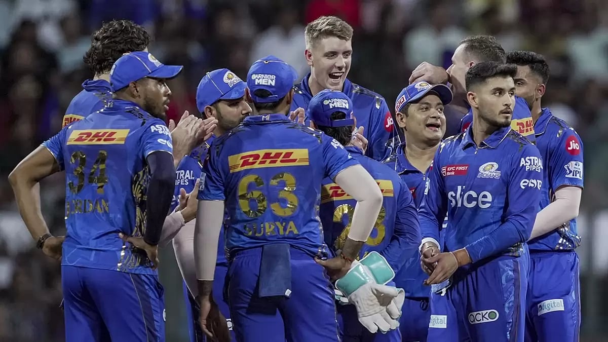 MI's romping win over RCB has boosted their hopes of qualifying for the playoffs.