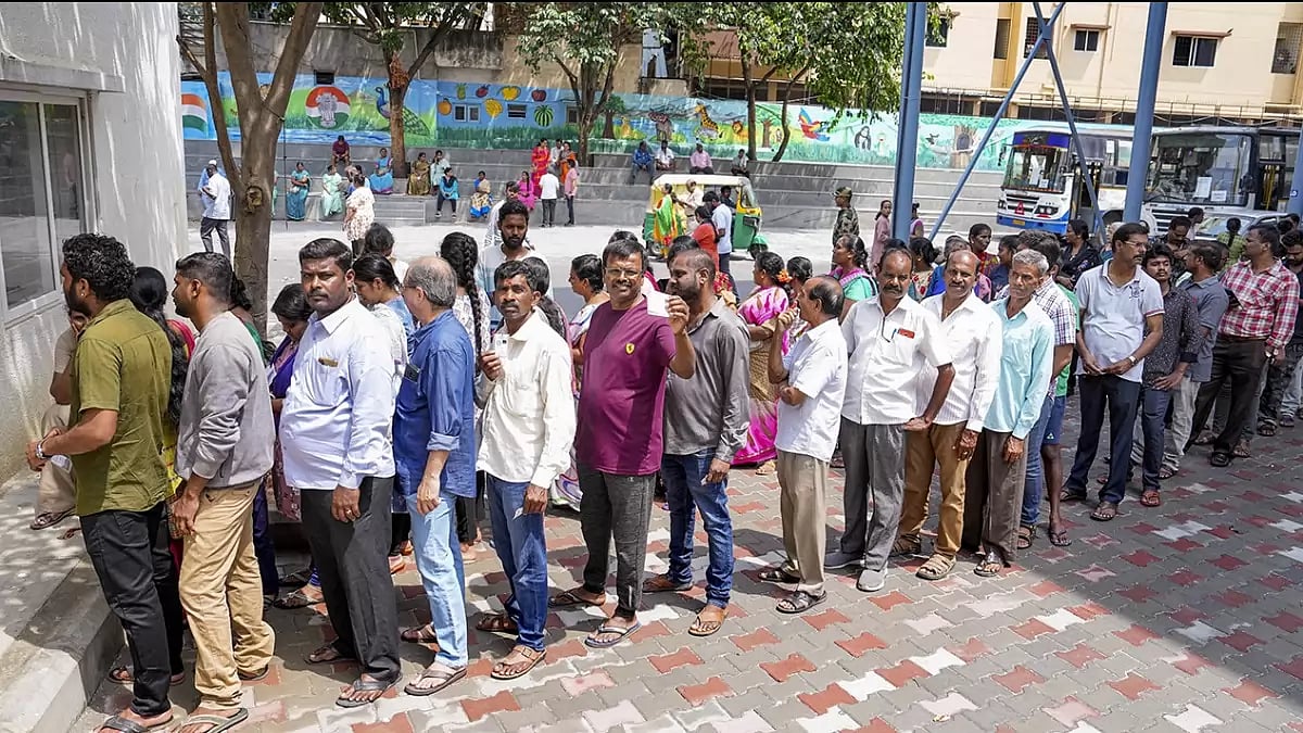 Karnataka polls: Voting in Bengaluru