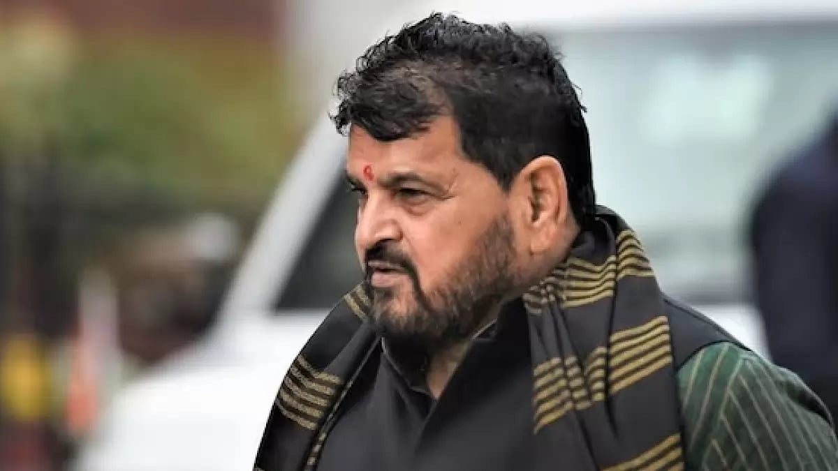 Wrestling Federation of India chief and BJP MP Brij Bhushan Sharan Singh  - null