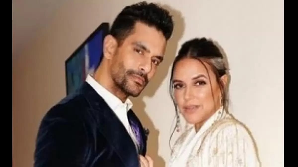 Angad bedi & Neha Dhupia