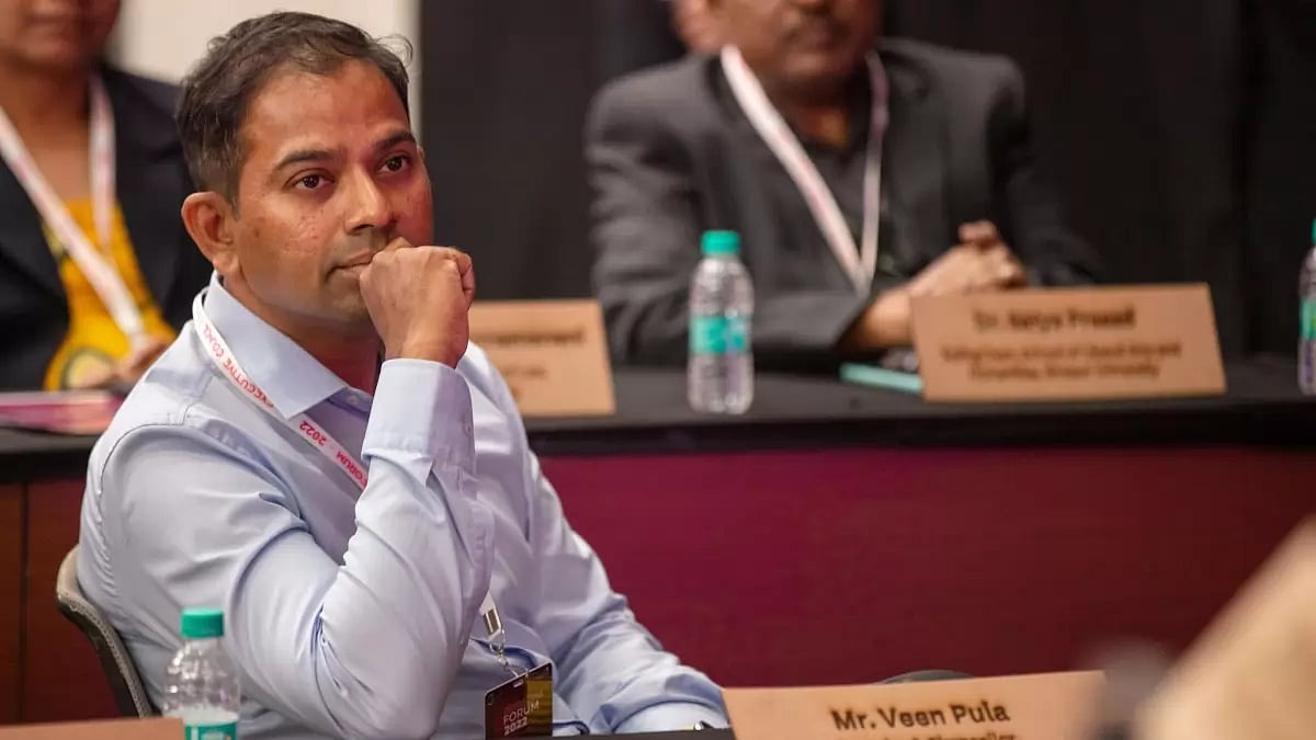 Mr. Praveen Kumar Pula, Founder & Chancellor, Woxsen University.