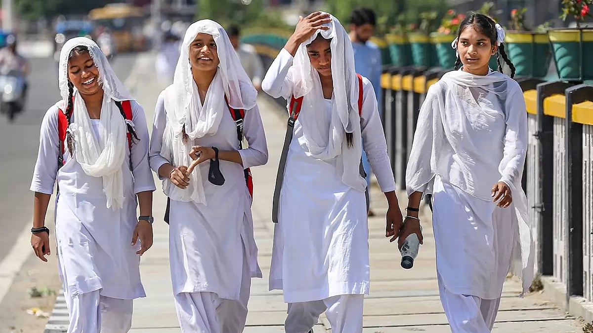 Hot summer day in Jammu