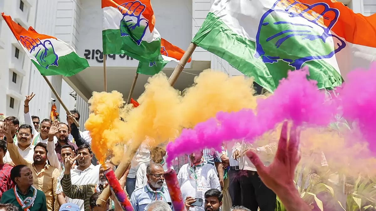 Karnataka Election: Congress Celebrations