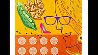 Mother’s Day: A Homage To My Grandmother Artwork courtesy: Jhilam Chattaraj