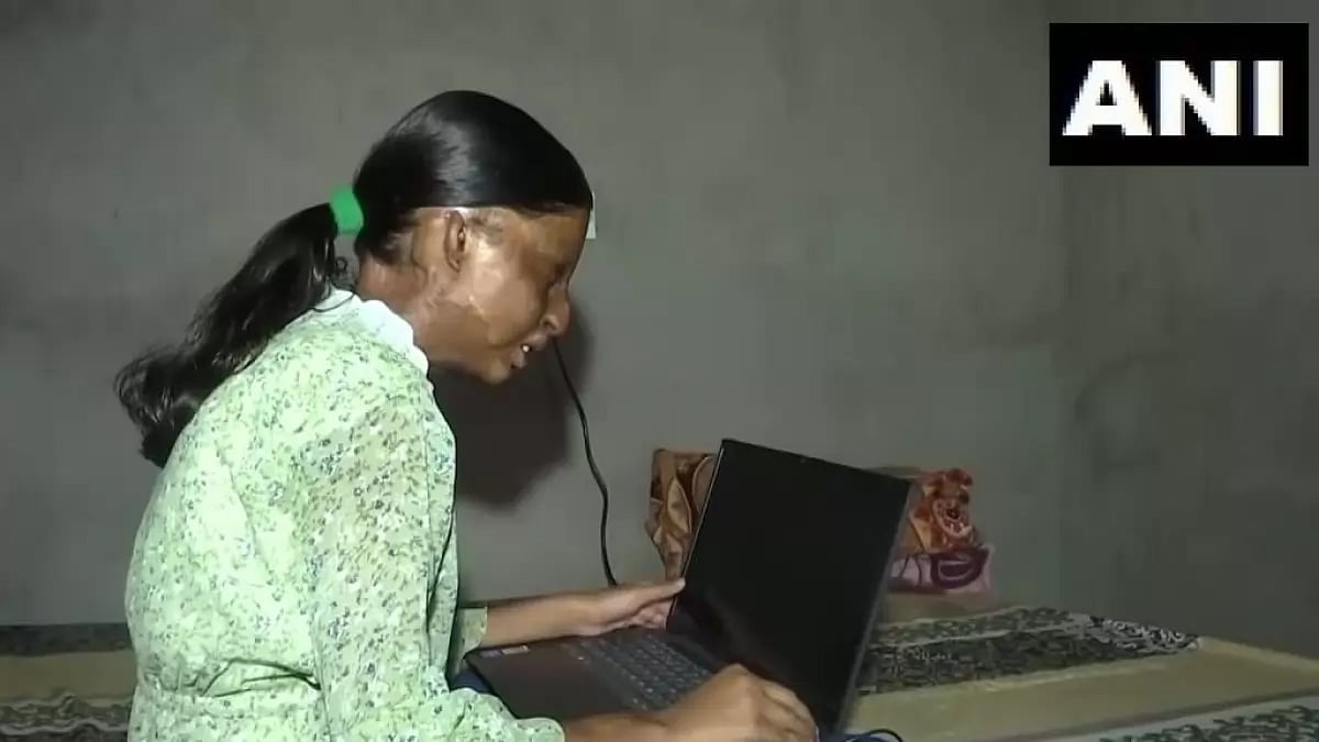 Blind student Kafi determined to become IAS officer