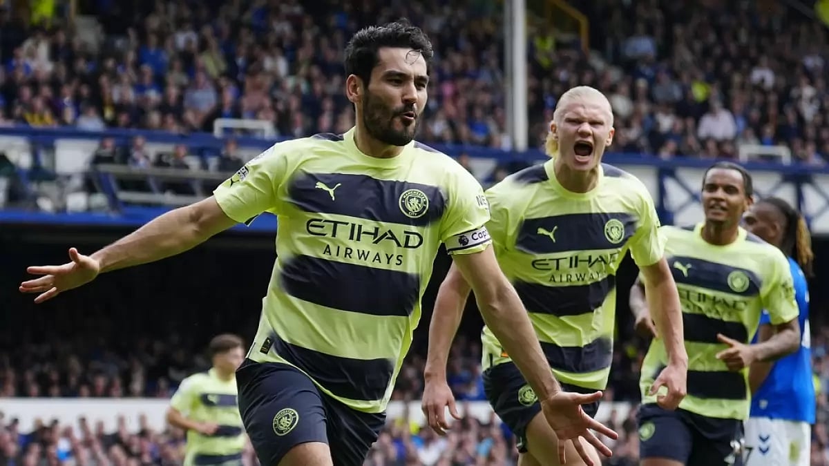 Gundogan played 51 games in 2022-23 for Manchester City, scoring 11 goals.