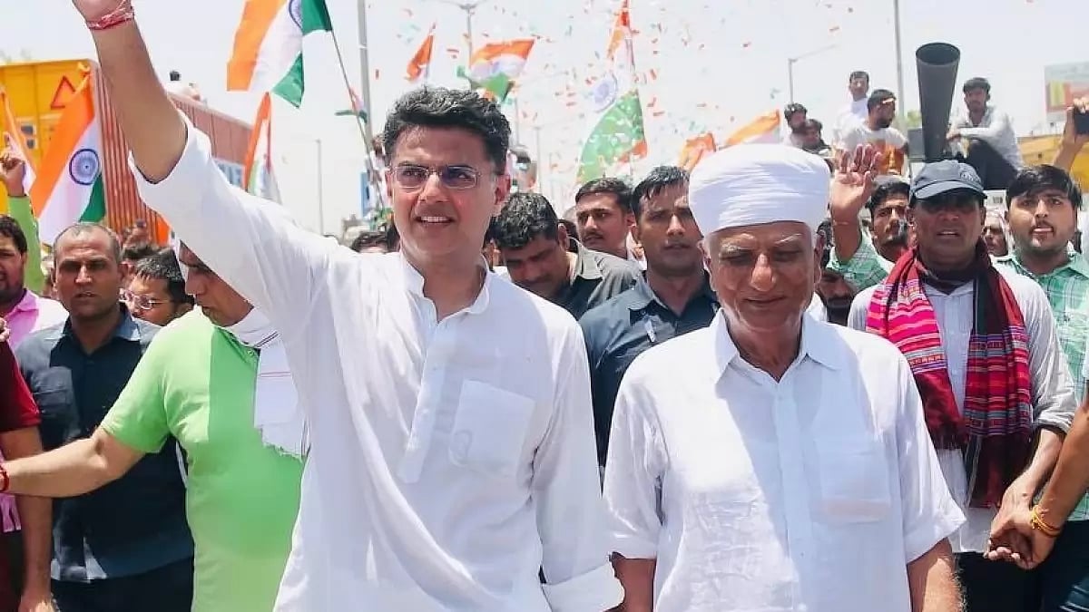 Congress leader Sachin Pilot took out a five-day foot march from Ajmer to Jaipur