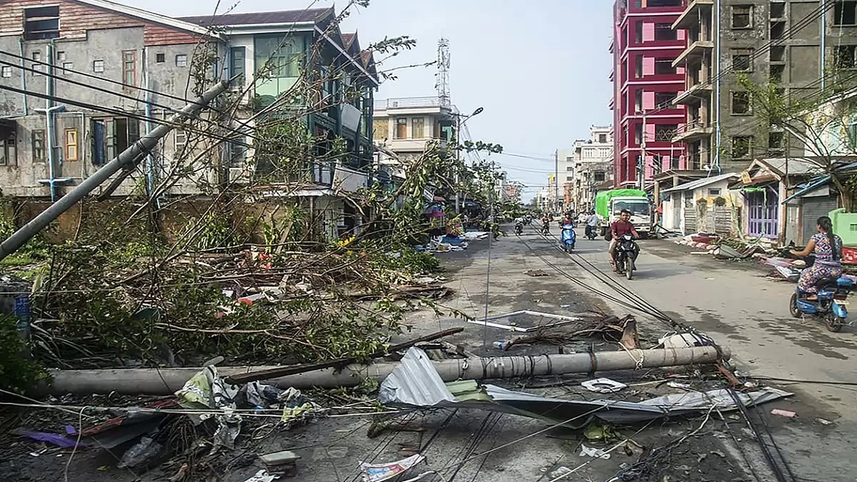 Myanmar Cyclone Mocha