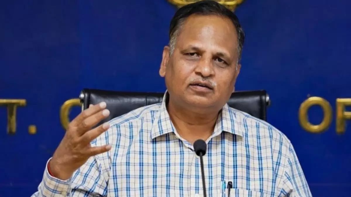 Aam Admi Party (AAP) leader Satyendar Jain