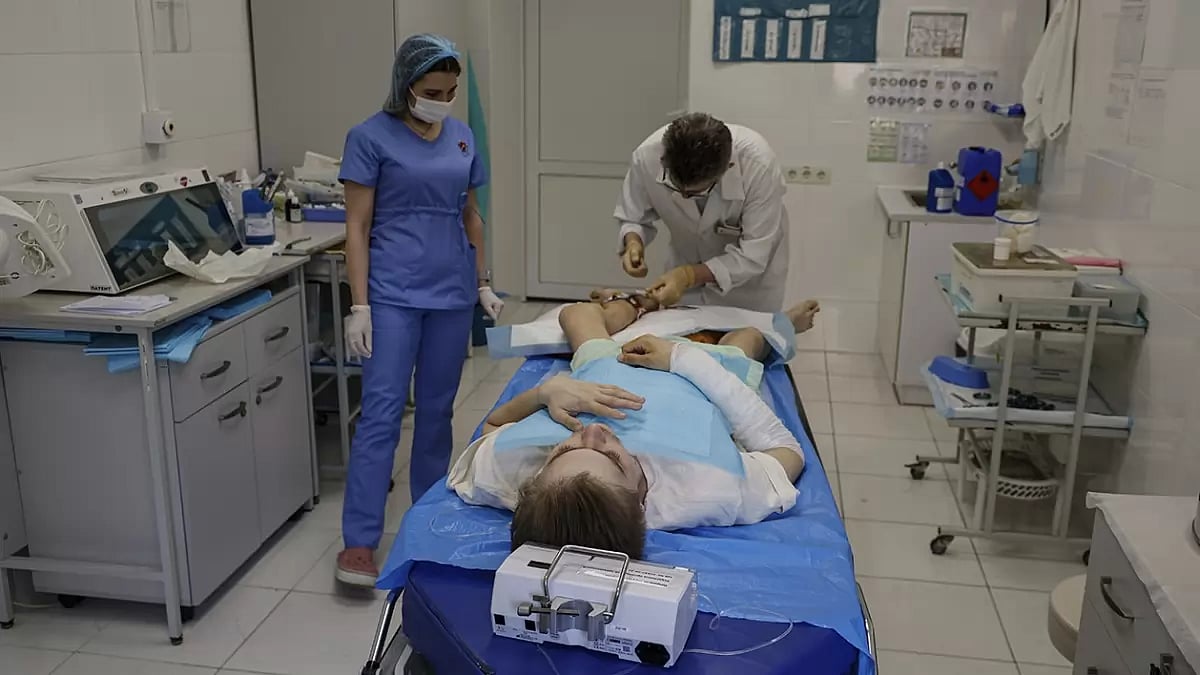 Russia Ukraine War Hospital