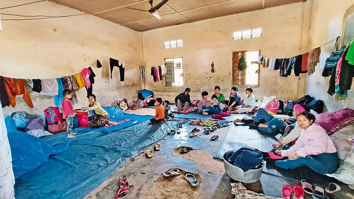 Scattered Lives: A Kuki relief camp