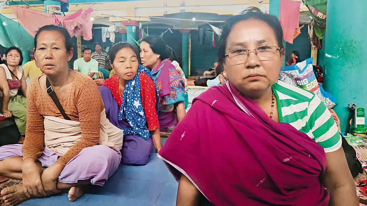 Homeless and Hungry: Women who escaped from their riot-affected villages