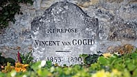 How Paris Made Me A 'Tomb-Tourist' A Legend: Vincent Van Gogh’s grave in Paris. The painter shot himself when he was 37