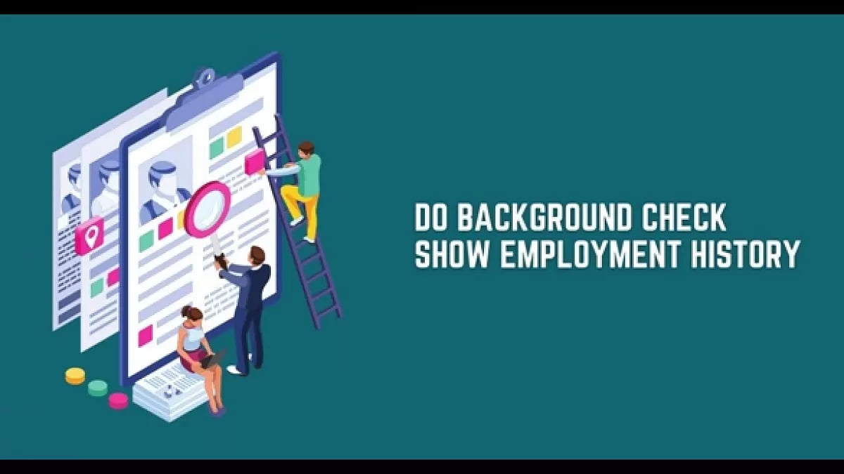 Do Background Check Show Employment History