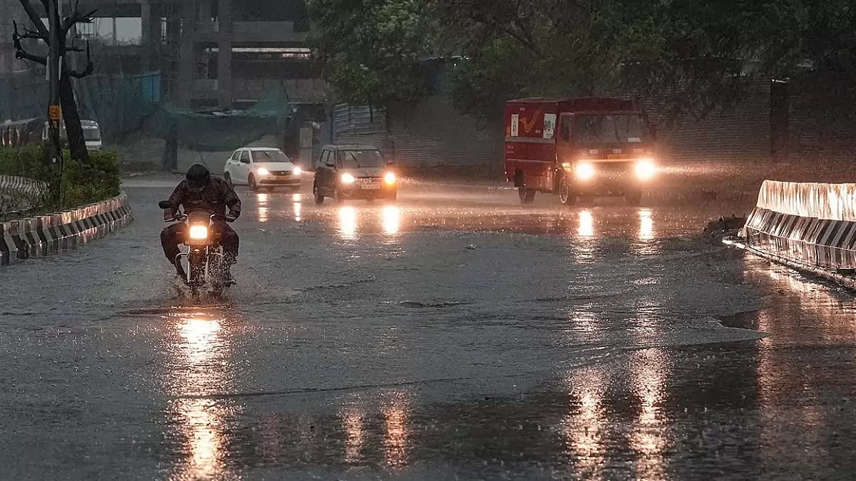 Rain in Delhi