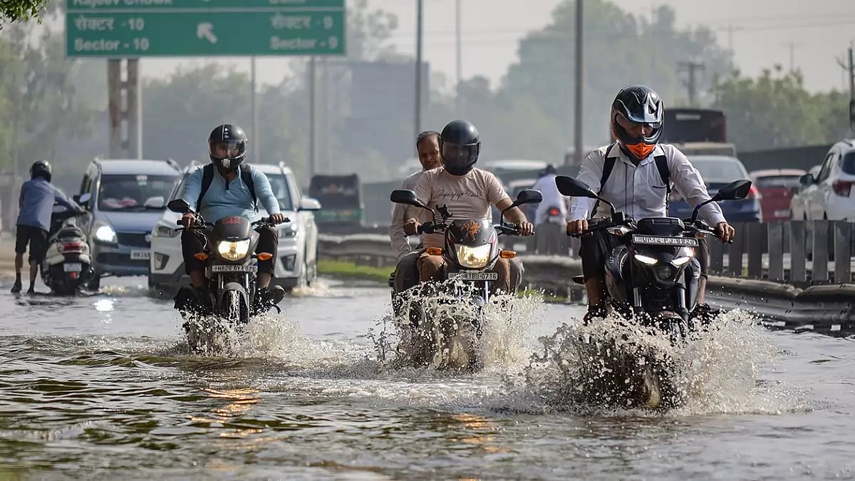 Rains in Gurugram
