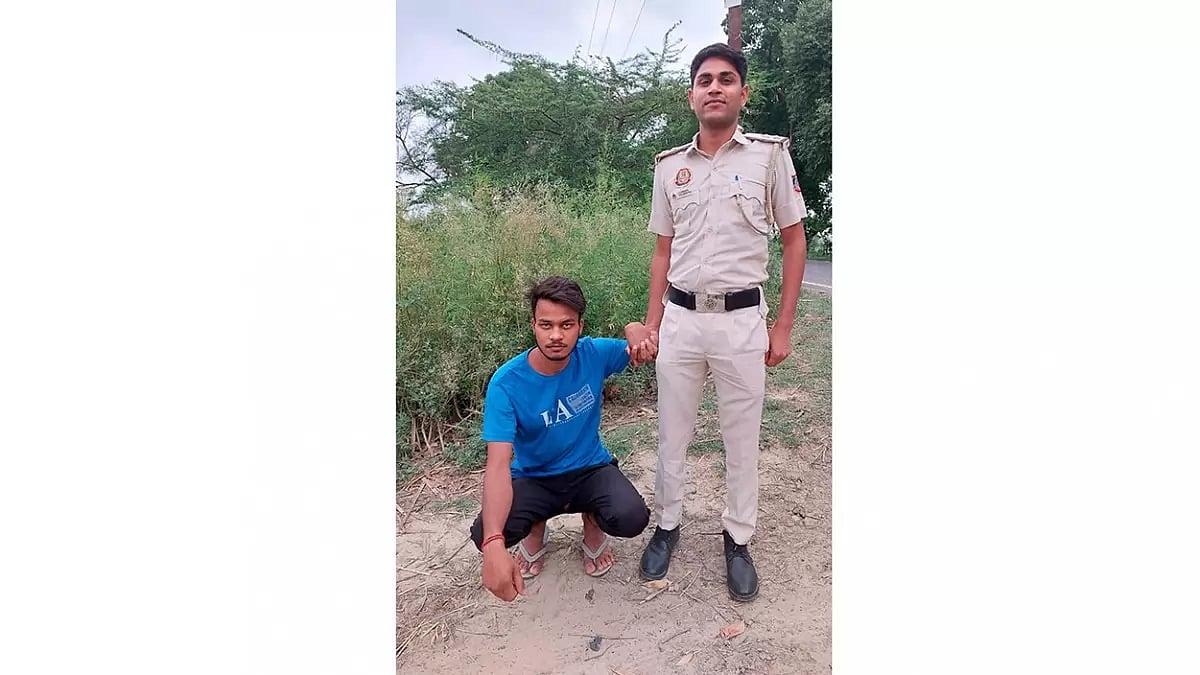 Delhi Police arrested Sahil, accused in allegedly stabbing a minor girl in the Shahabad Dairy area of