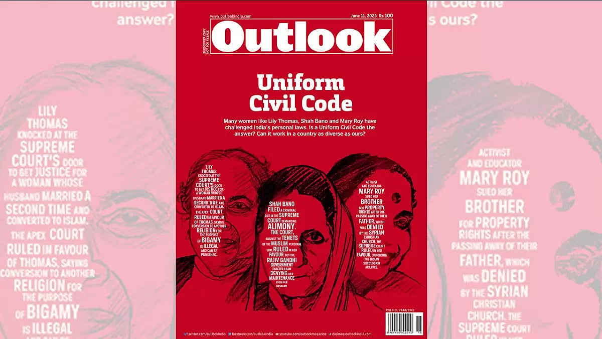 Outlook's latest issue on Uniform Civil Code