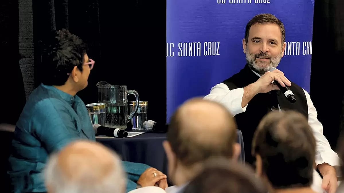 Rahul Gandhi in California