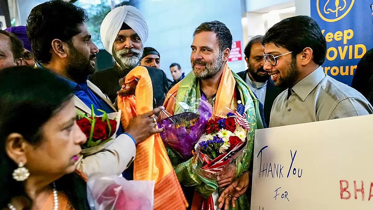 Rahul Gandhi in US