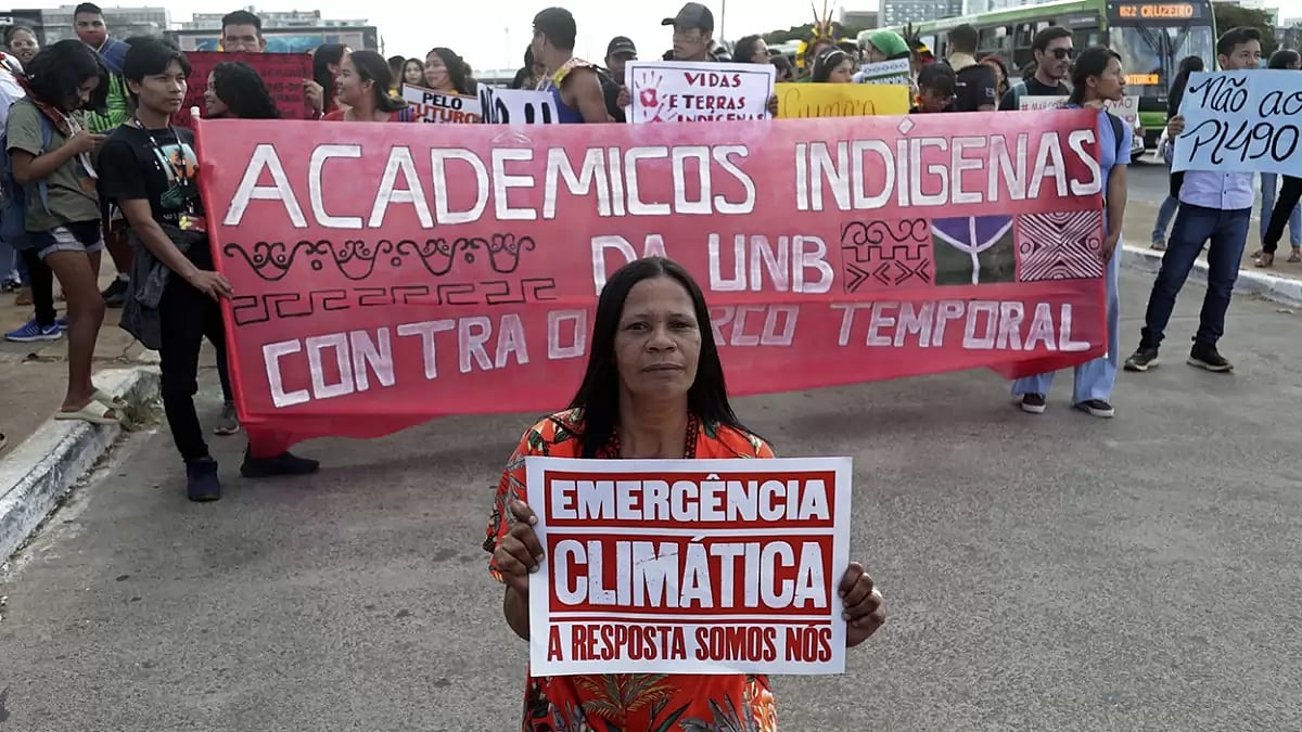 Brazil Indigenous Protest