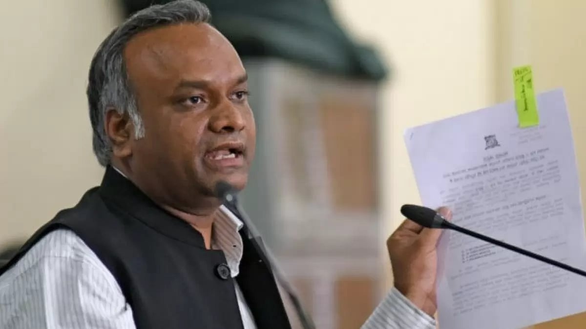 File photo : Karnataka Minister Priyank Kharge |