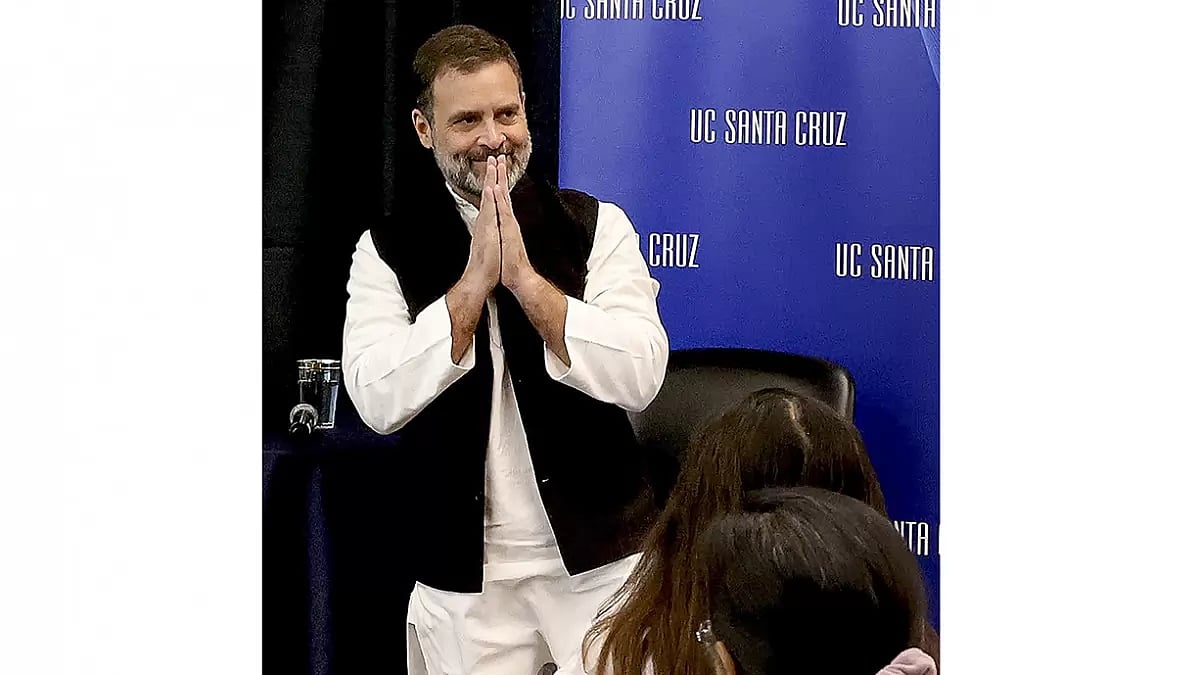 Rahul Gandhi in California