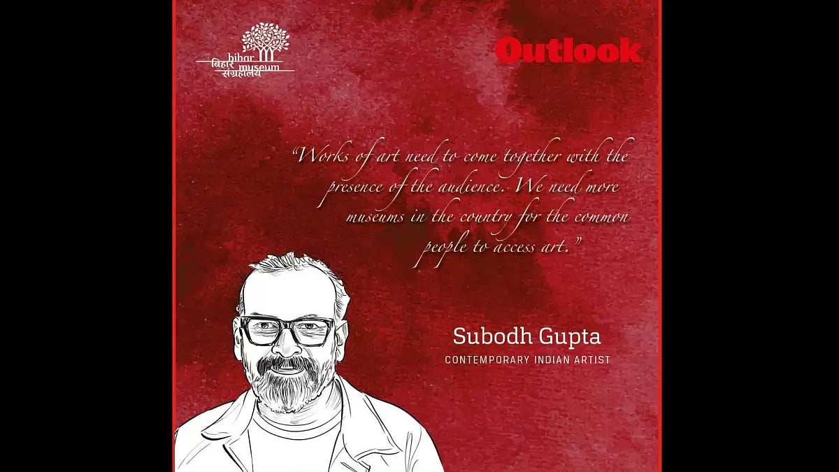 Subodh Gupta, a distinguished contemporary artist