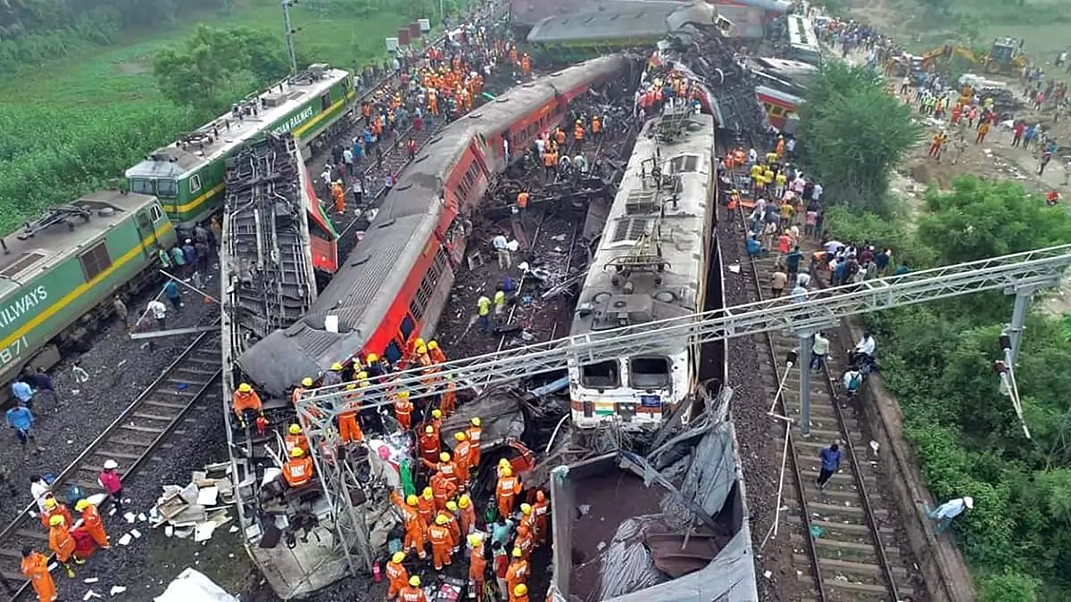 Coromandel Express derailed