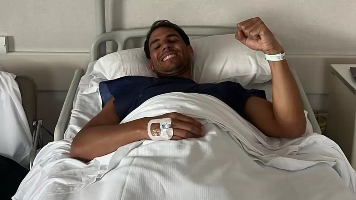 Nadal has been sidelined with a hip injury since the 2023 Australian Open.