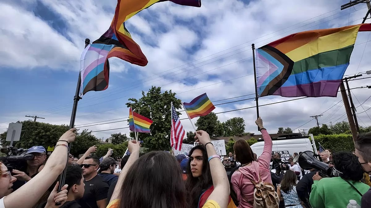 California Pride Protest