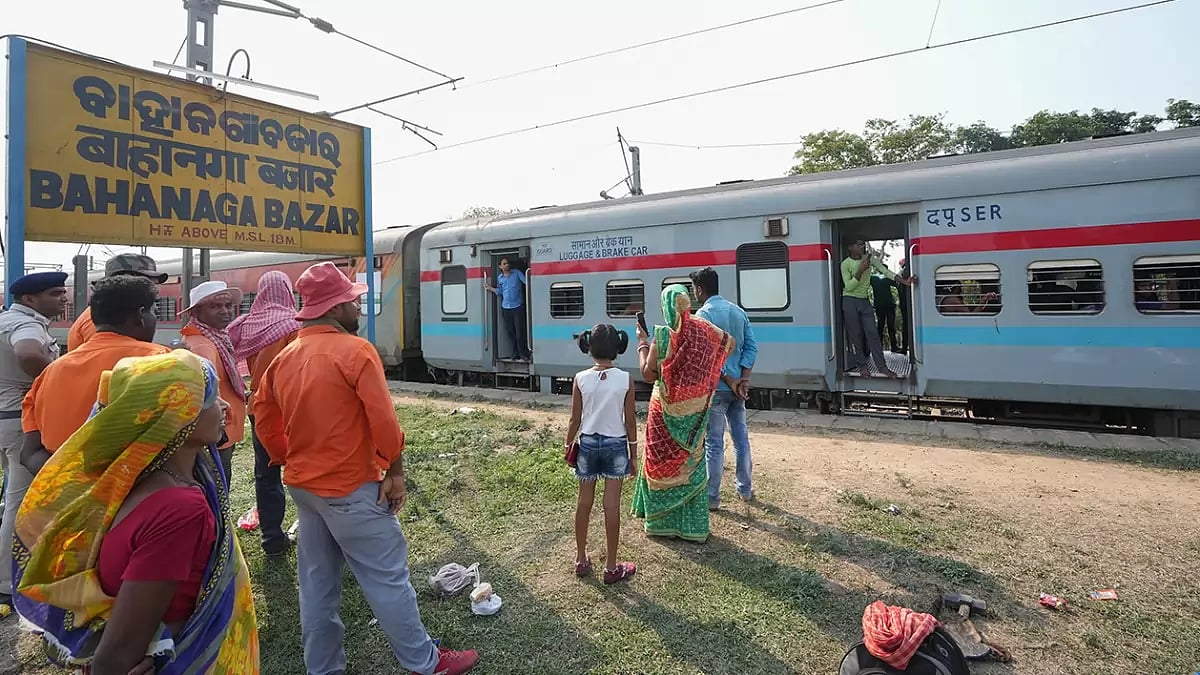 Train service resume in Balasore