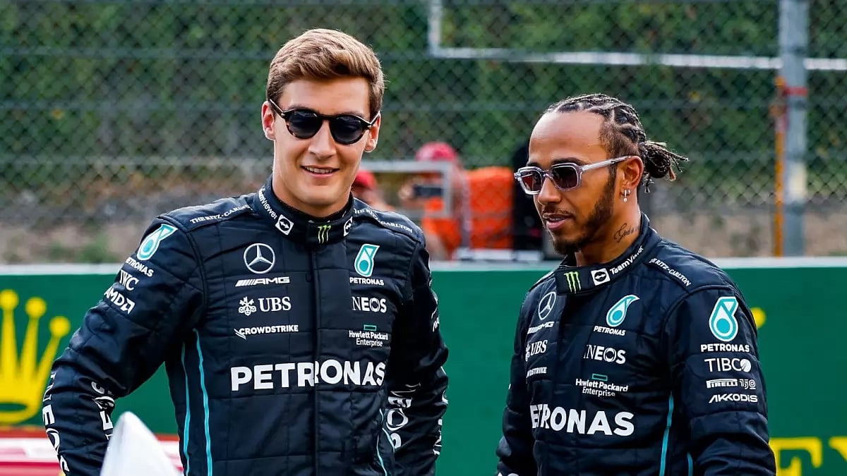 The double podium finish saw Mercedes jump to second position in the constructors' championship.