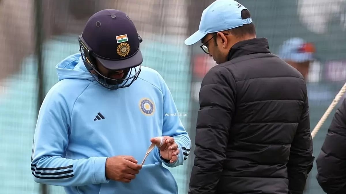 Rohit Sharma Hit On Thumb, Suffers Injury Scare Before WTC Final
