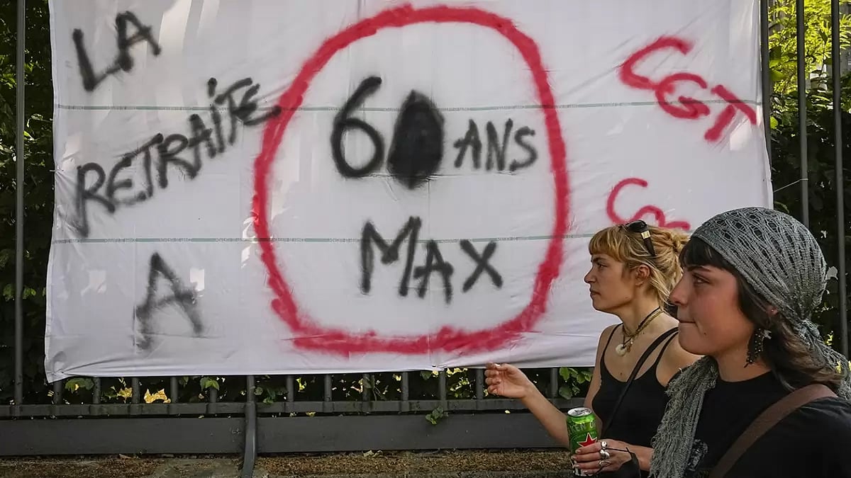 France Pension Protests