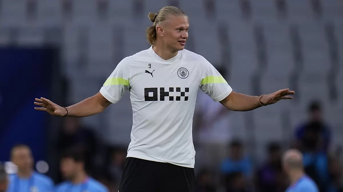 Erling Haaland has not scored in six games