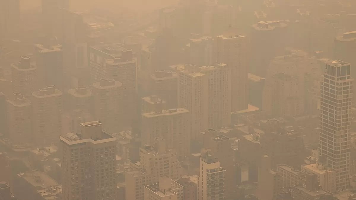 Smog in New York