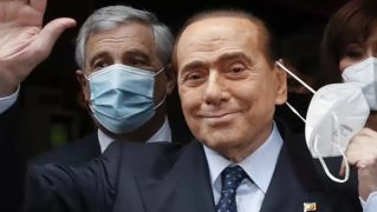 File photo of Silvio Berlusconi.