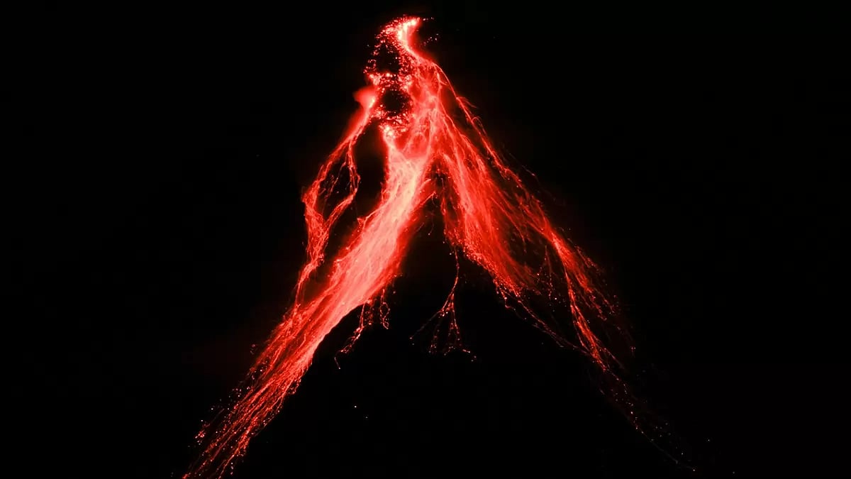 Philippines Mayon Volcano