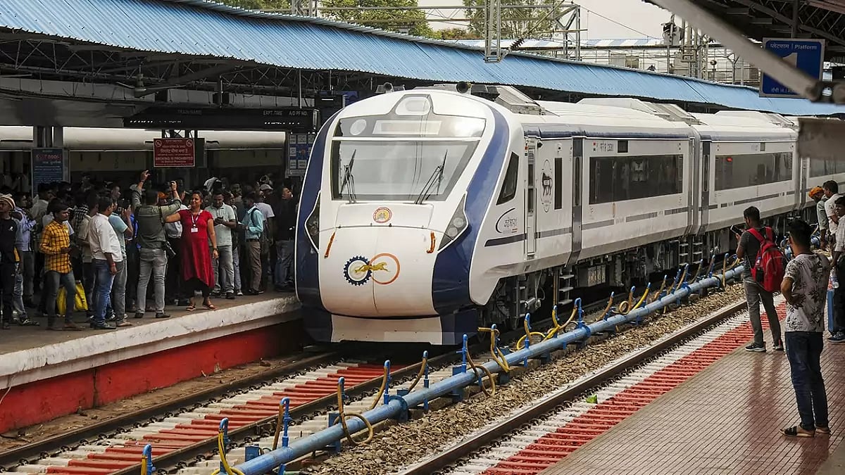 Patna-Ranchi Vande Bharat Express on trial run