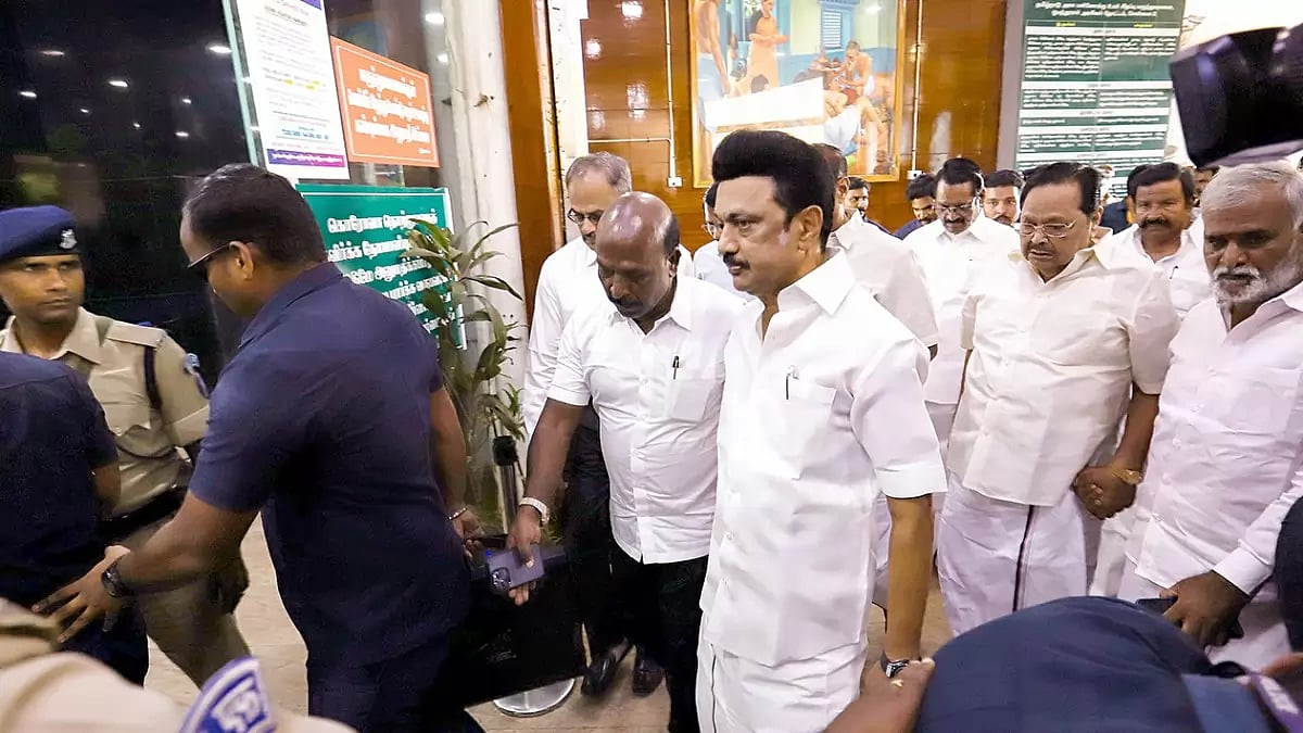 TN CM MK Stalin at Omandurar Hospital