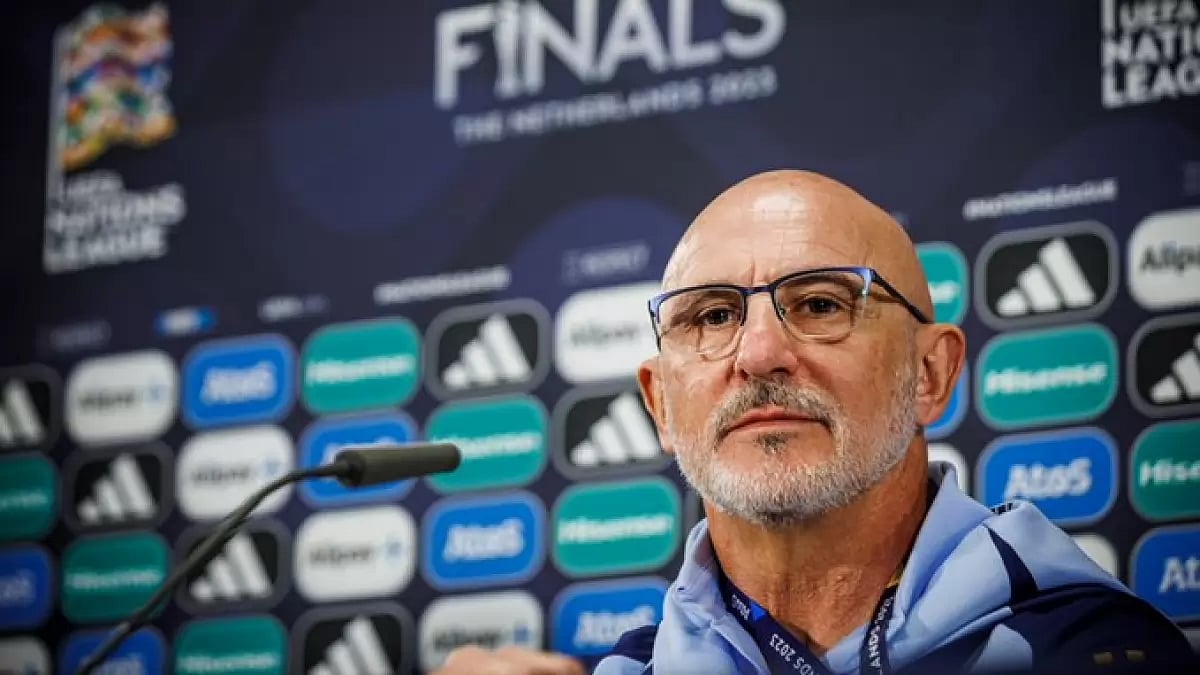 De la Fuente replaced Luis Enrique as Spain's national coach after the World Cup in Qatar.