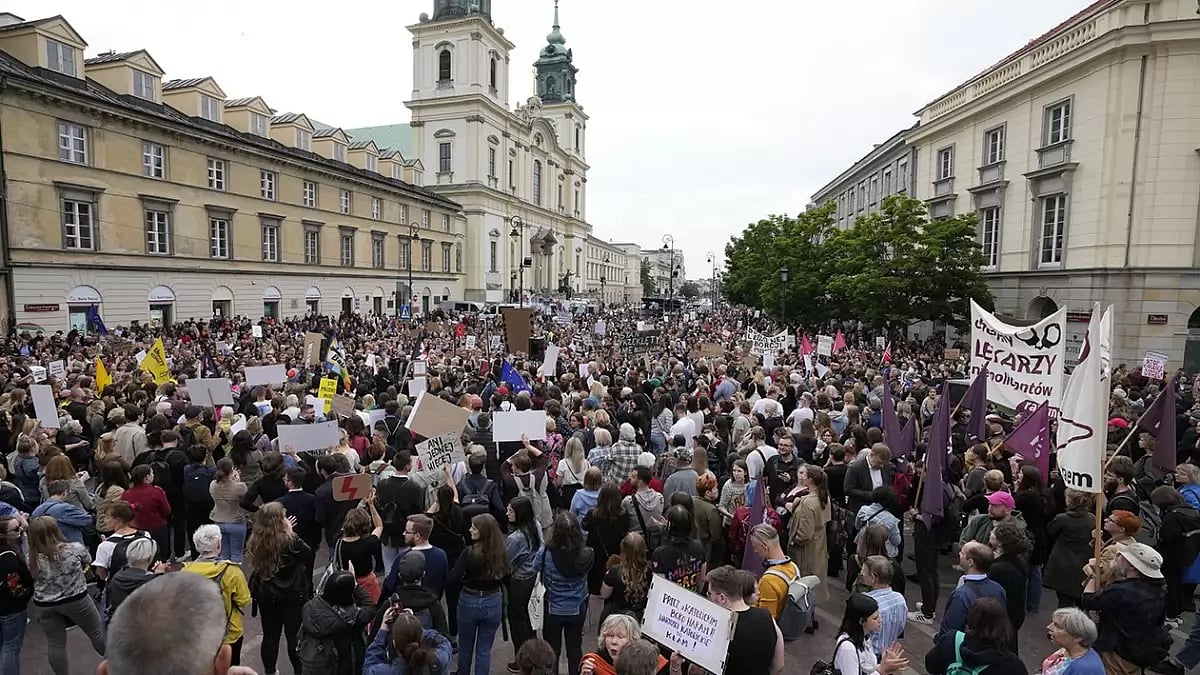 Poland Abortion Protest