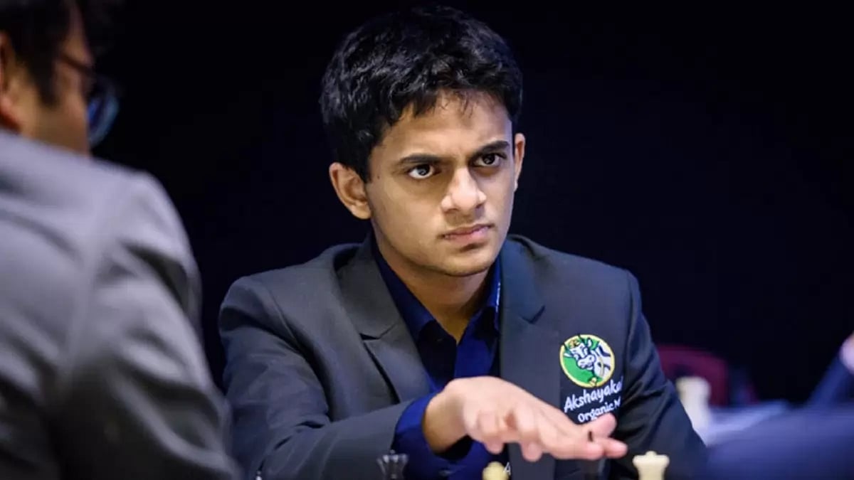 Sarin is currently World No. 59 as per the latest FIDE rankings.
