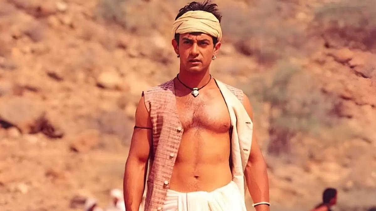 Aamir Khan In A Still From 'Lagaan'