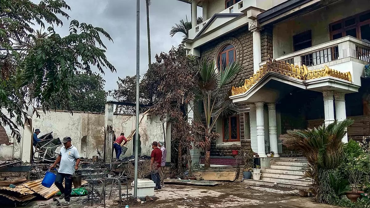 RK Ranjan Singh’s house vandalised by mob in June