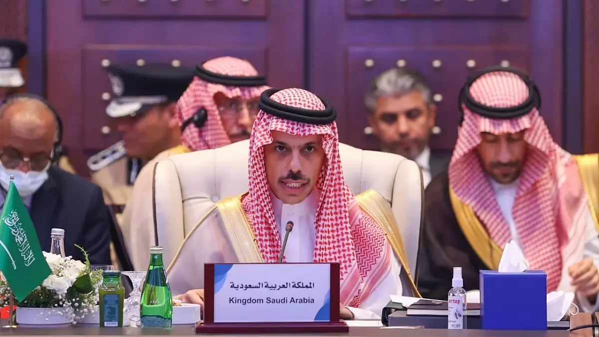Saudi Foreign Minister Prince Faisal bin Farhan - null